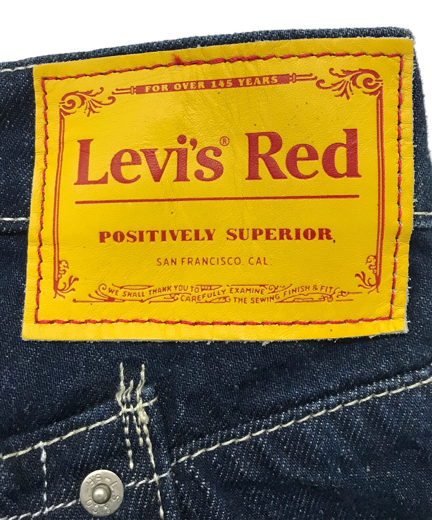 LEVI'S RED (リーバイス レッド) WIDE FLARE TROUSER インディゴ サイズ:W25