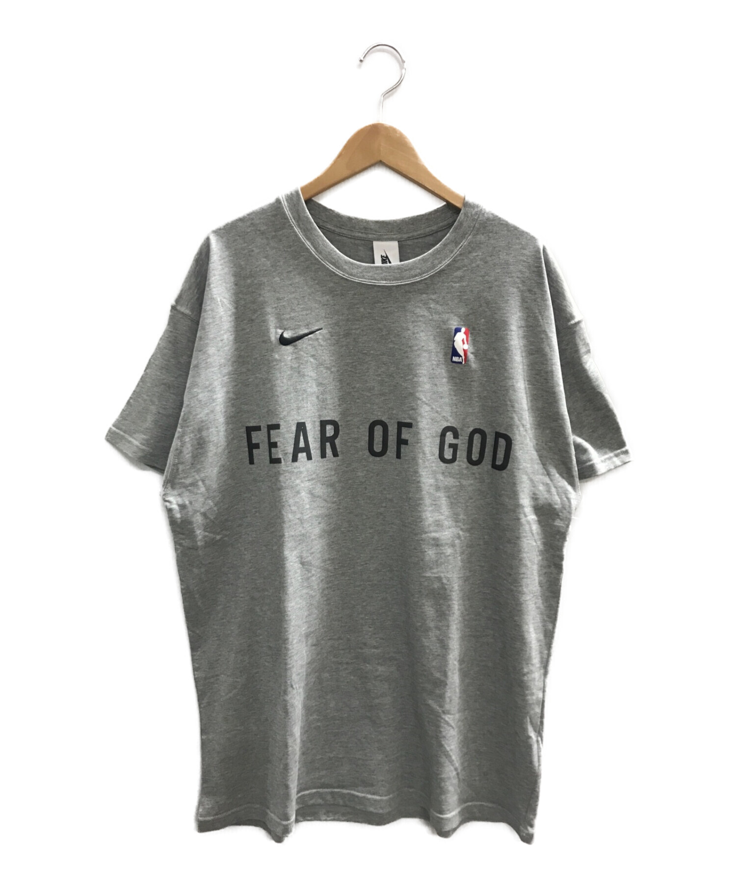 Nike Fear of God Tシャツ NBA  グレー LサイズTシャツ/カットソー(半袖/袖なし)