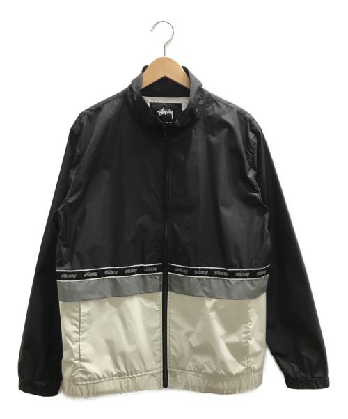 中古・古着通販】stussy (ステューシー) Nylon Warm Up JKT ブラック