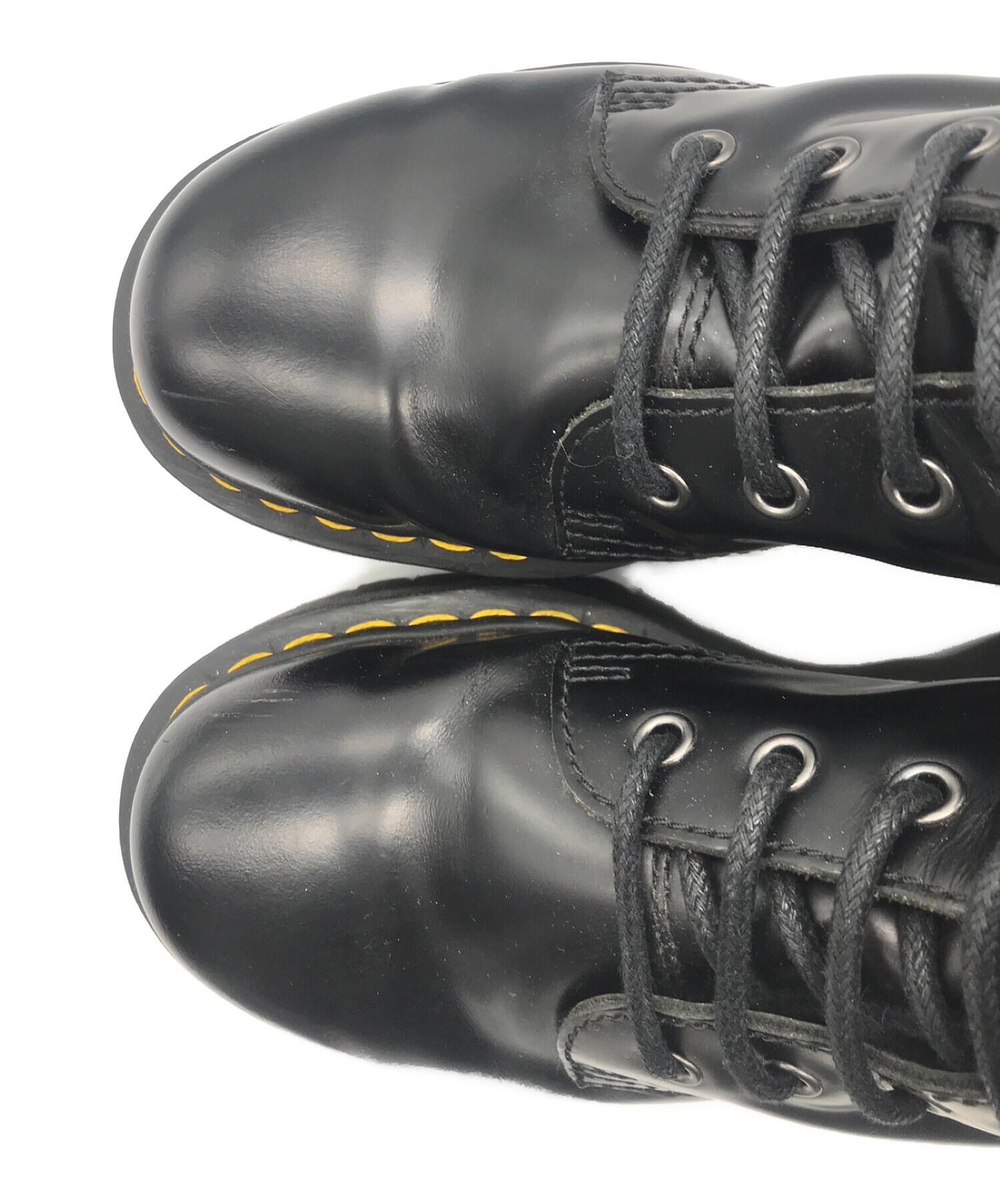 Dr.Martens (ドクターマーチン) JADON8ホール厚底ブーツ ブラック サイズ:UK4