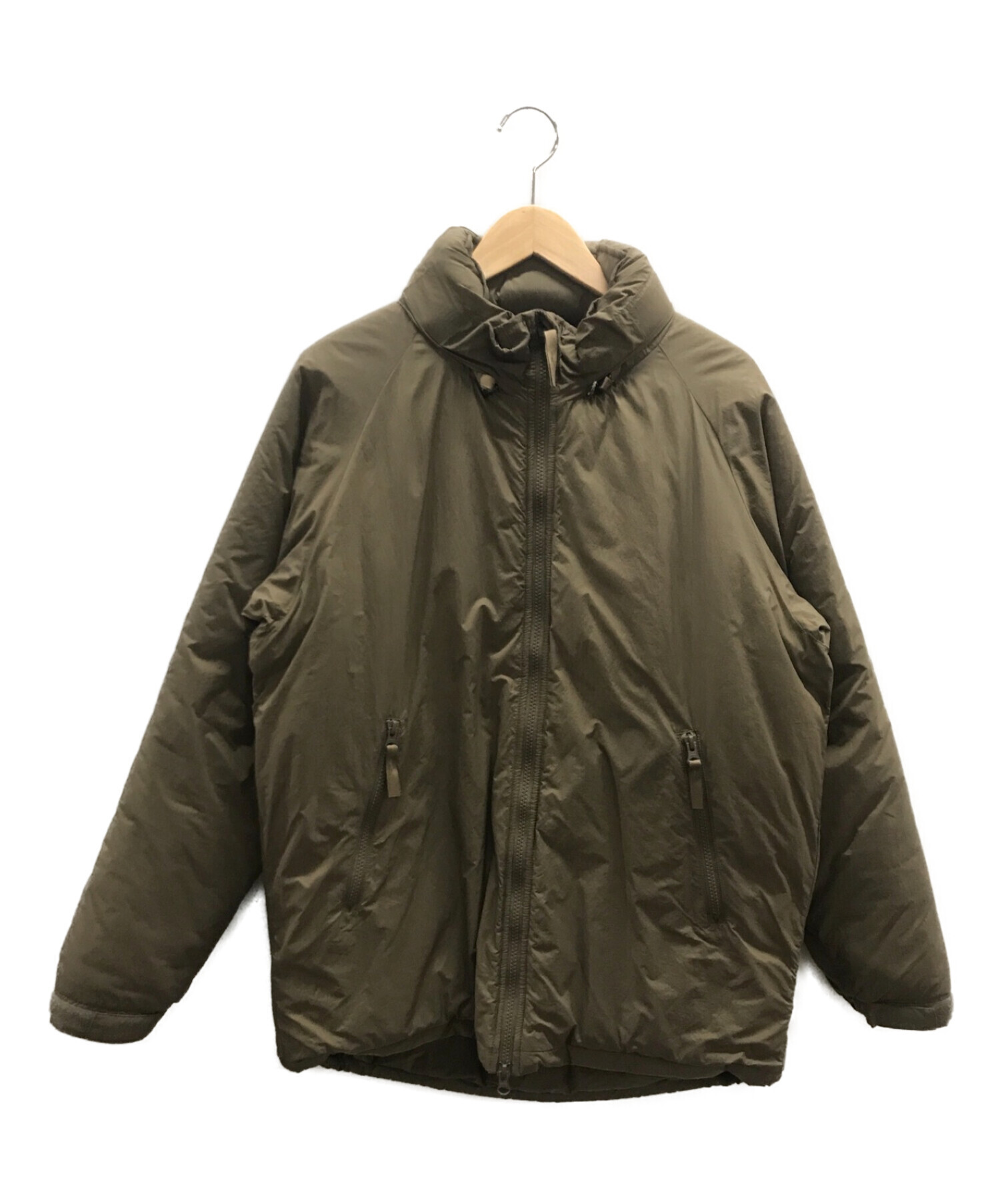 SHIPS (シップス) PRIMALOFT(R)ミリタリーハッピージャケット ブラウン サイズ:MEDIUM