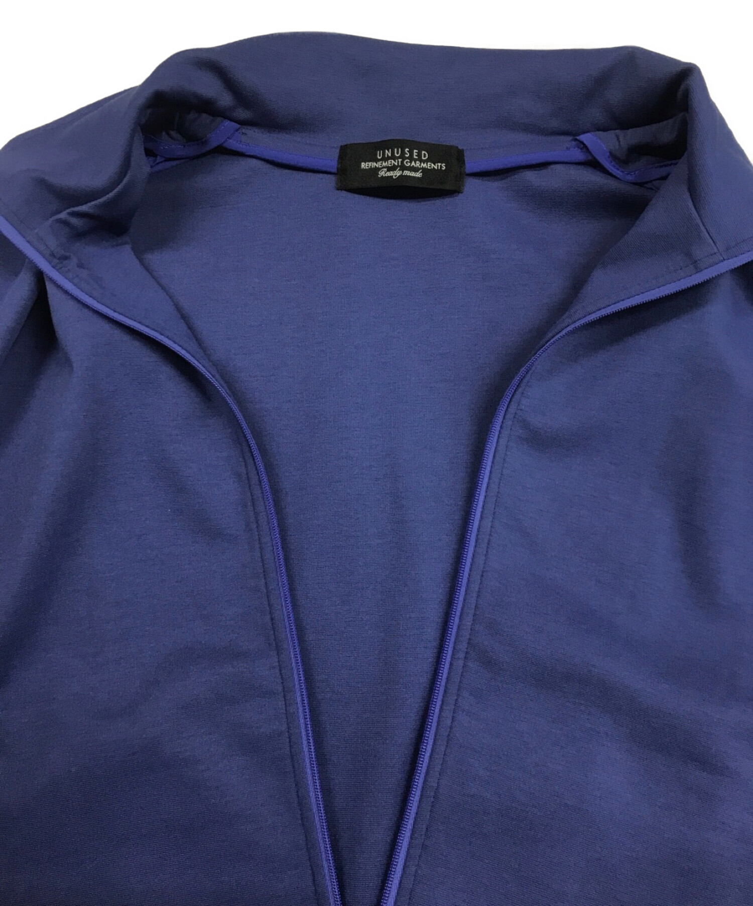 UNUSED (アンユーズド) サイドジップトラックジャケット ブルー サイズ:1