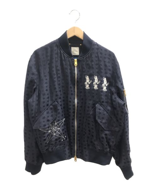 中古・古着通販】PAUL SMITH (ポールスミス) STARジャガードボンバー