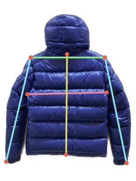 限定販売 MONCLER 水色パーカー 試着のみ 日本未入荷 - ジャケット