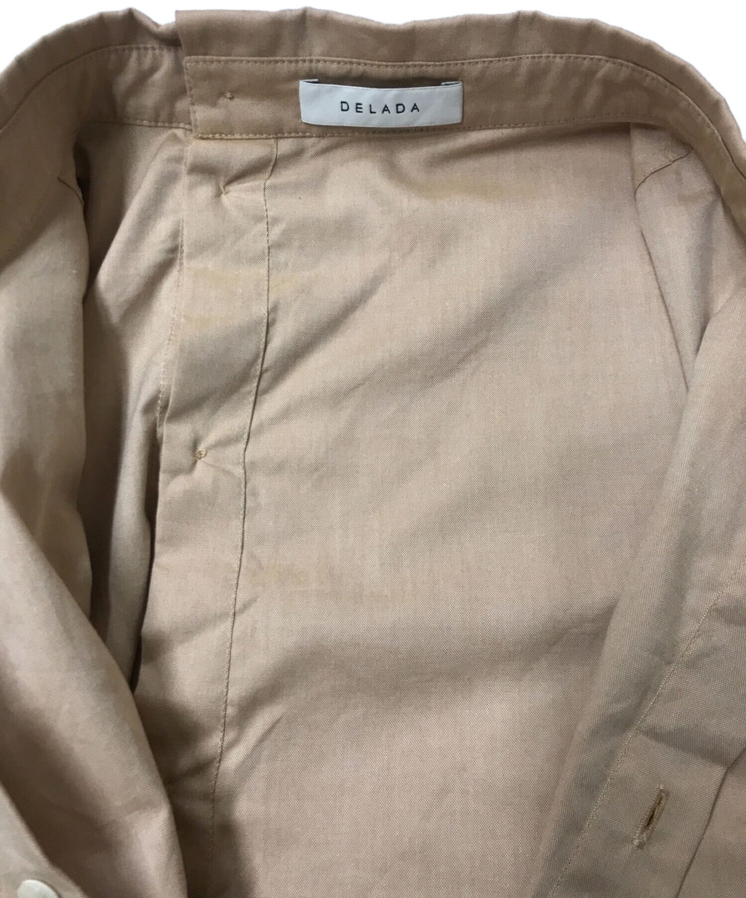 中古・古着通販】DELADA (デラダ) デザインシャツ ピンク サイズ:S