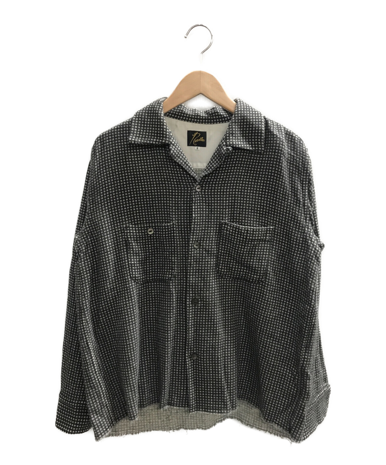 中古・古着通販】Needles (ニードルス) C.O.B Classic Shirt グレー