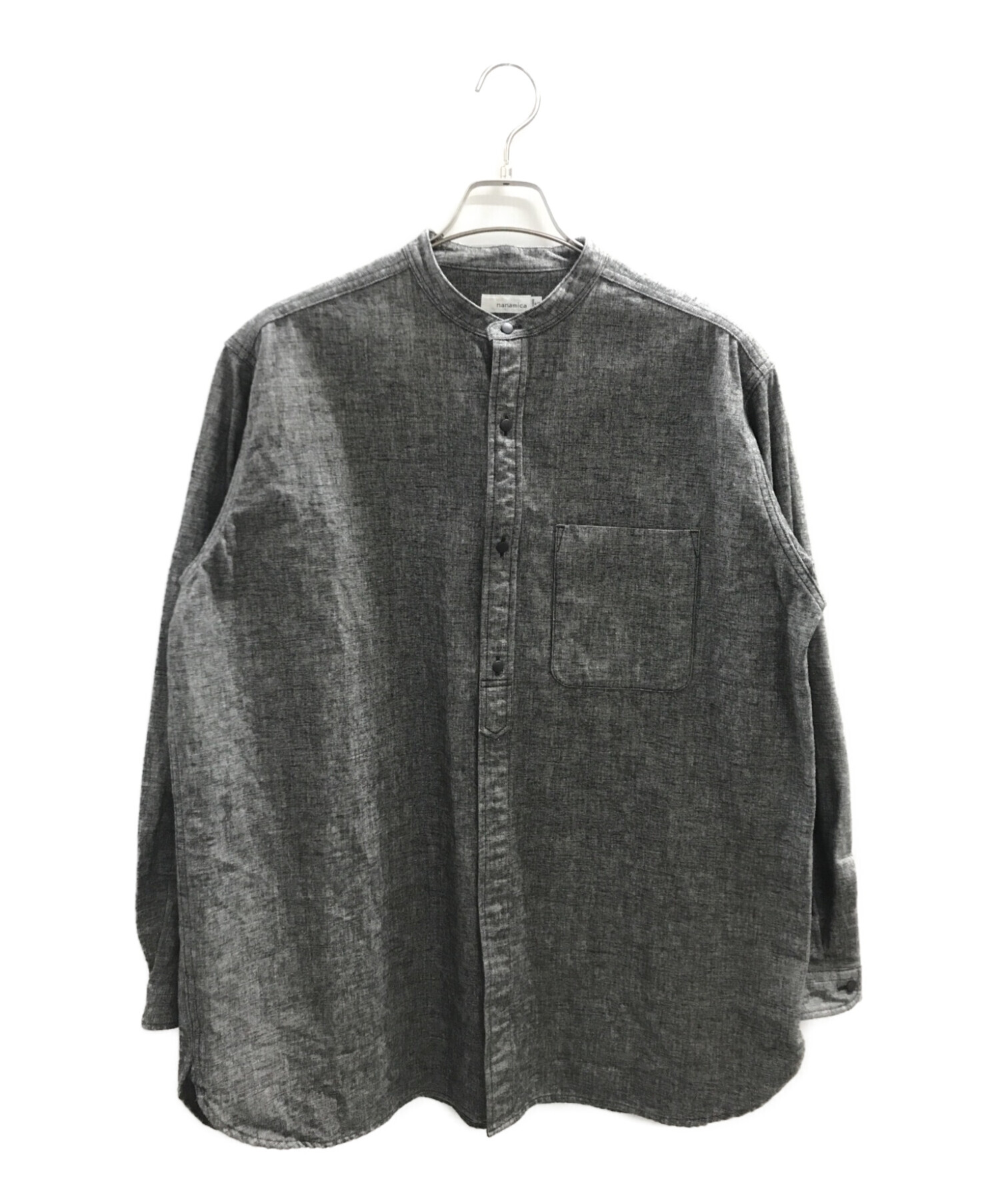 nanamica (ナナミカ) Crew Neck Sweat・Garden Shirt グレー サイズ:S