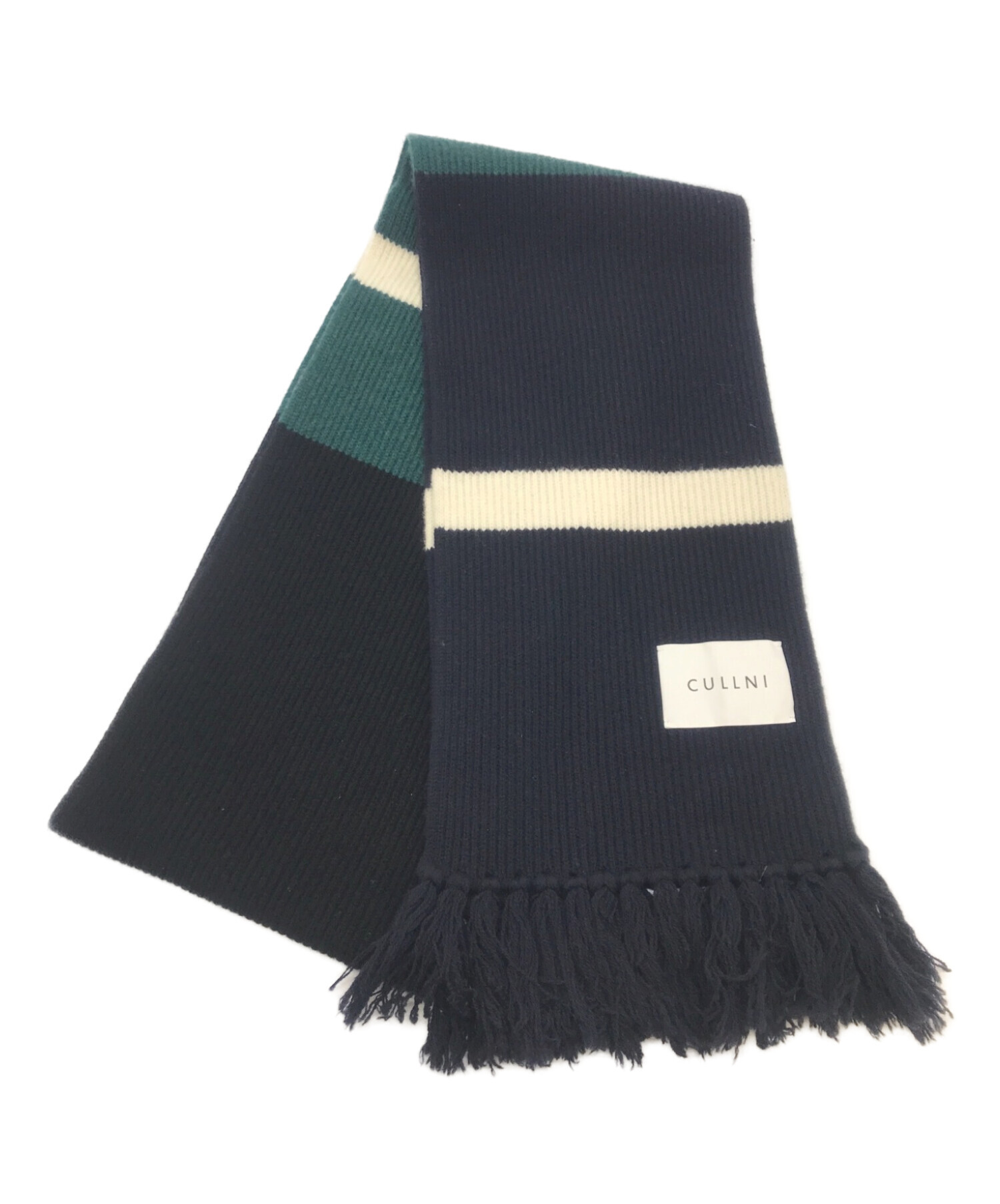 CULLNI マフラー COLOR BORDER SCARF - 小物