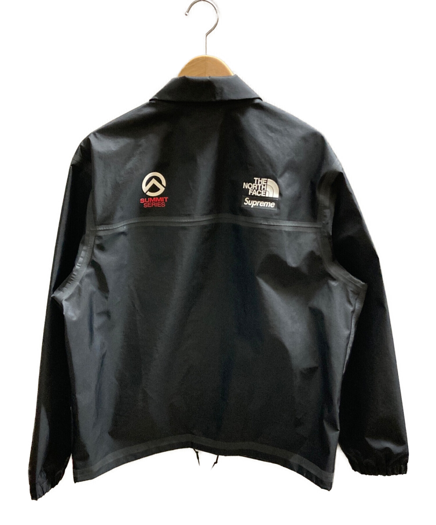 SUPREME×THE NORTH FACE (シュプリーム × ザノースフェイス) Summit Series Outer Tape Seam  Coaches Jacket ブラック サイズ:Ⅿ