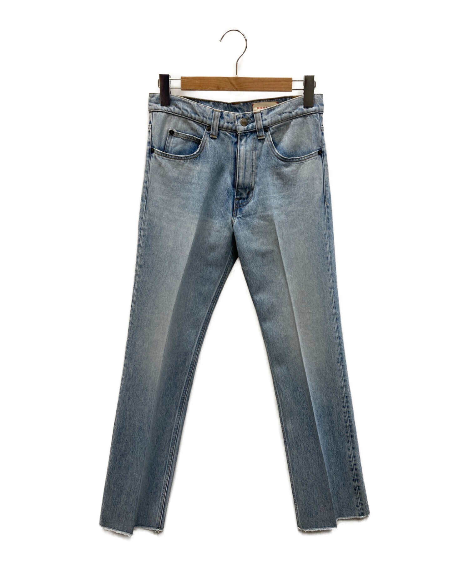 最安値正規品MEYAME Center Press Flare Jeans センタープレス パンツ