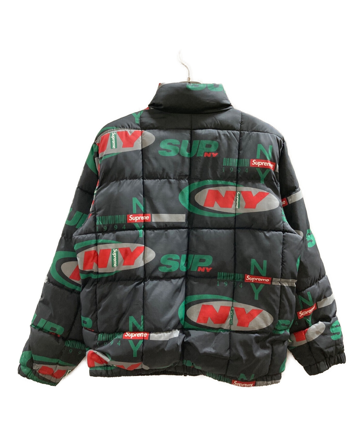 SUPREME (シュプリーム) NY Reversible Puffy Jacket ブラック サイズ:Ⅿ