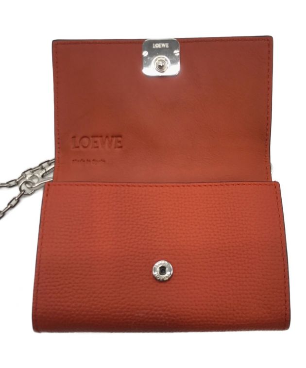 中古・古着通販】LOEWE (ロエベ) アナグラムウォレット オン チェーン