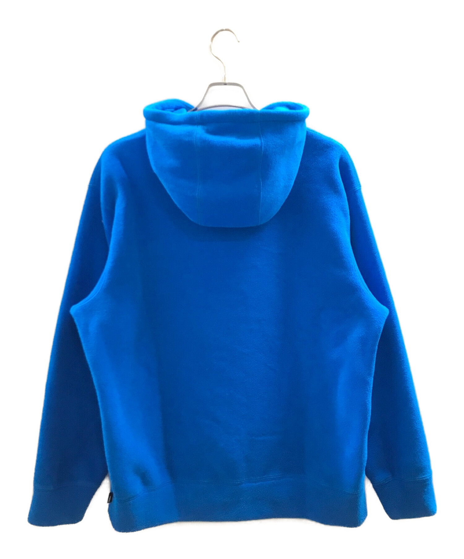 SUPREME (シュプリーム) Polartec Hooded Sweatshirt ブルー サイズ:L