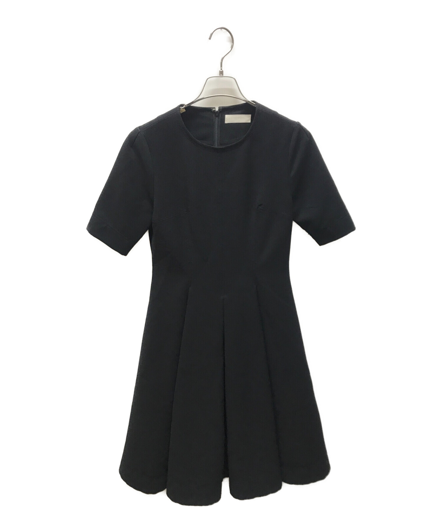 CELFORD セルフォード ドレス フレア ワンピース 38 ブラック 黒 