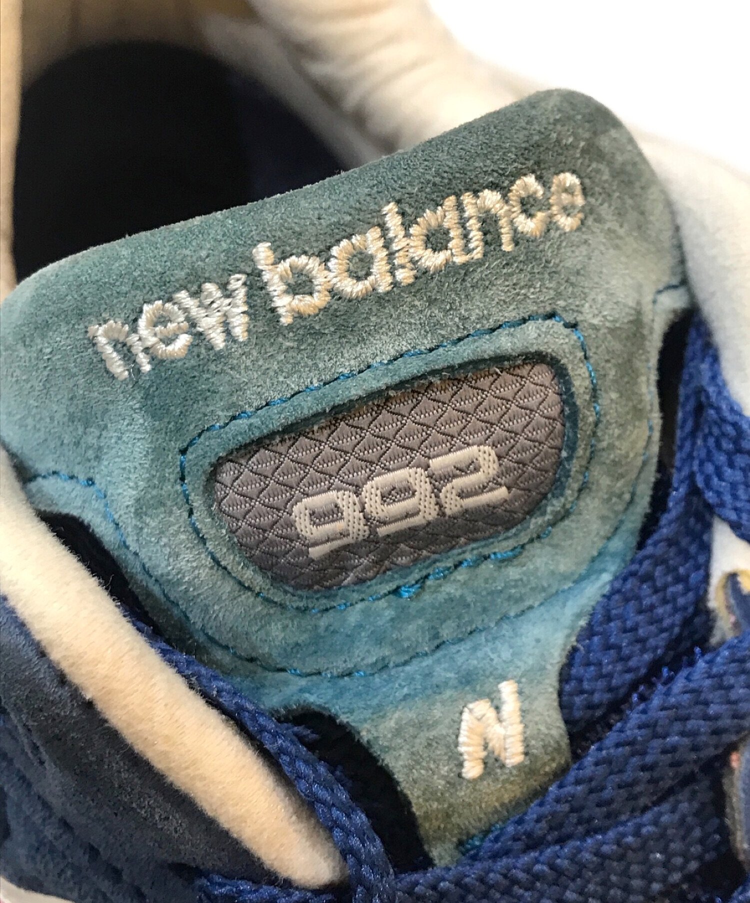 中古・古着通販】NEW BALANCE (ニューバランス) M992NT ブルー×ピンク