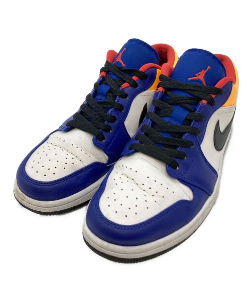 中古・古着通販】NIKE (ナイキ) AIR JORDAN 1 LOW ブルー×イエロー