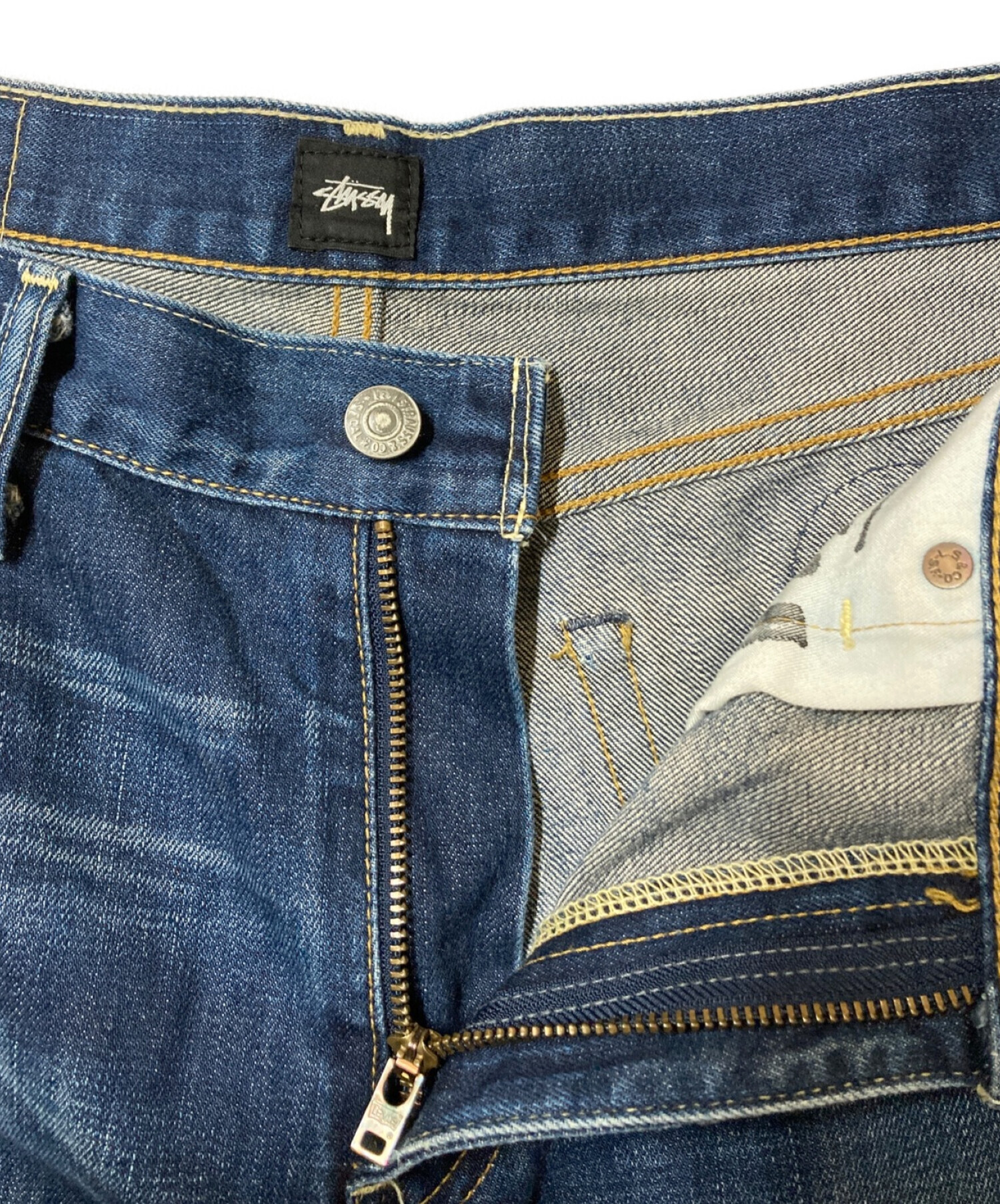 Stussy × Levi's (ステューシー×リーバイス) SS505 デニムパンツ インディゴ サイズ:W30×L30