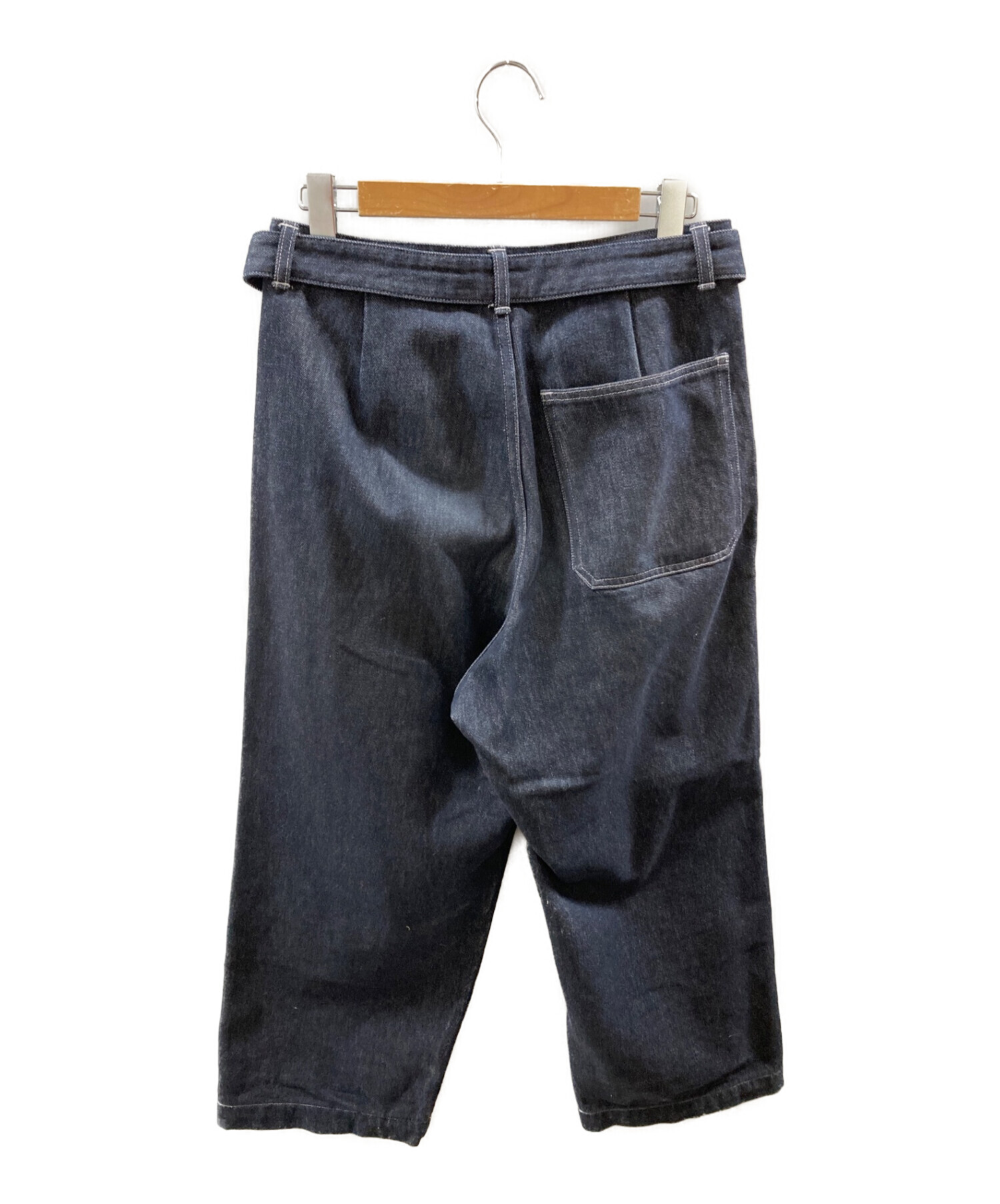 Graphpaper (グラフペーパー) Colorfast Denim Belted Pant　() インディゴ サイズ:1（S）