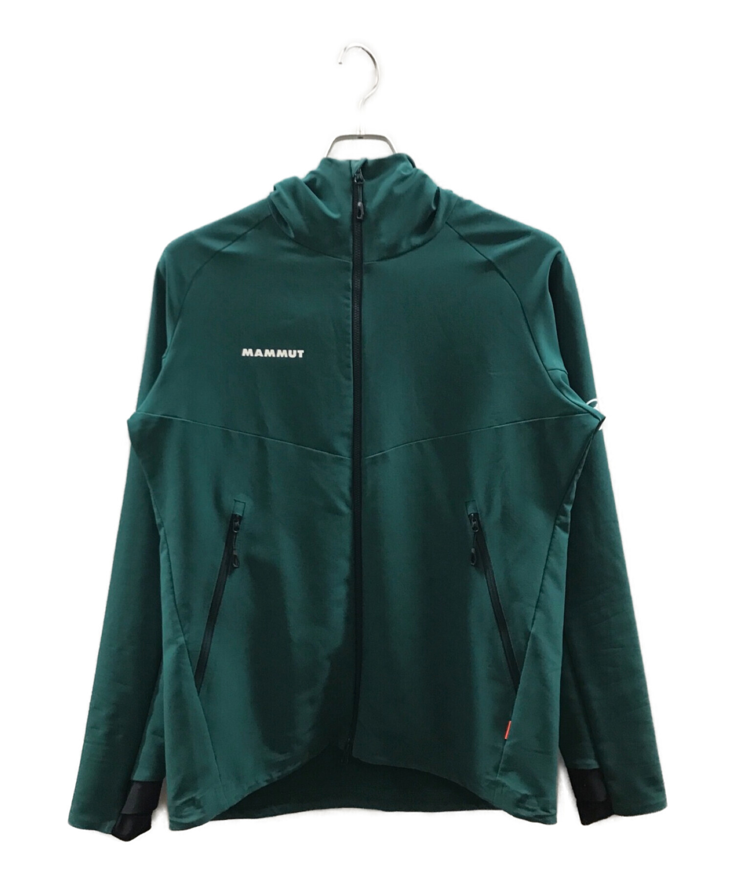 MAMMUT (マムート) Macun SO Hooded Jacket AF Men グリーン サイズ:ASIA M