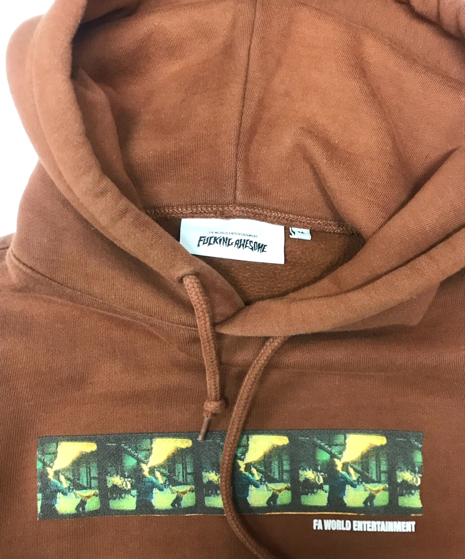 FUCKING AWESOME (ファッキンオーサム) Firestarter Hoodie ブラウン サイズ:Ⅿ