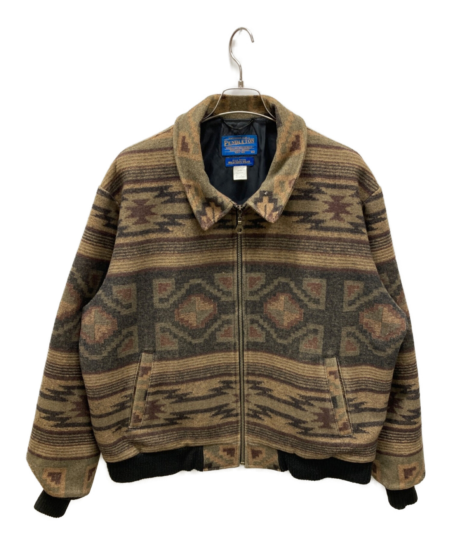 PENDLETON (ペンドルトン) [古着]ネイティブ柄ウールジャケット ブラウン サイズ:XL