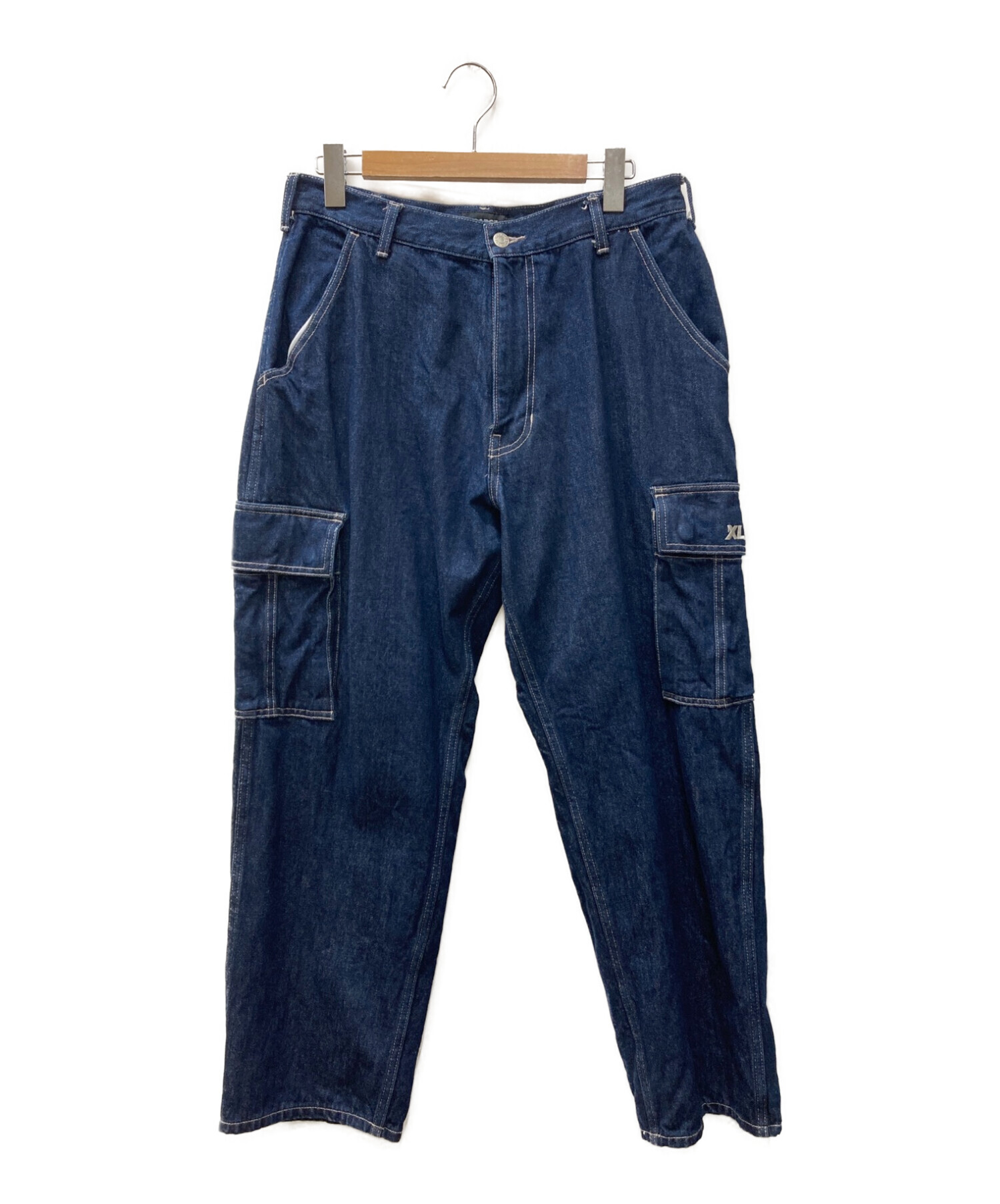 X-LARGE (エクストララージ) DENIM 6POCKET PANTS インディゴ サイズ:W34