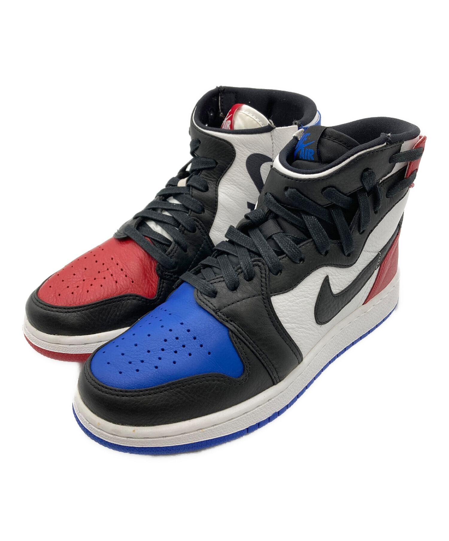 NIKE (ナイキ) WMNS AIR JORDAN 1 REBEL XX OG ブルー×レッド サイズ:US6