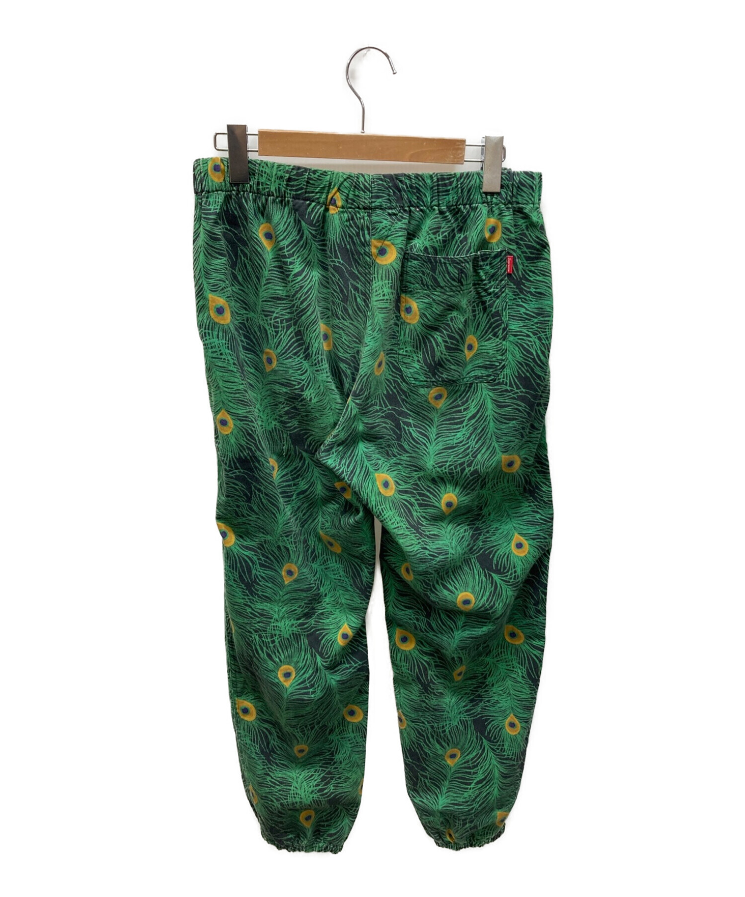 SUPREME (シュプリーム) PEACOCK PANTS グリーン サイズ:S