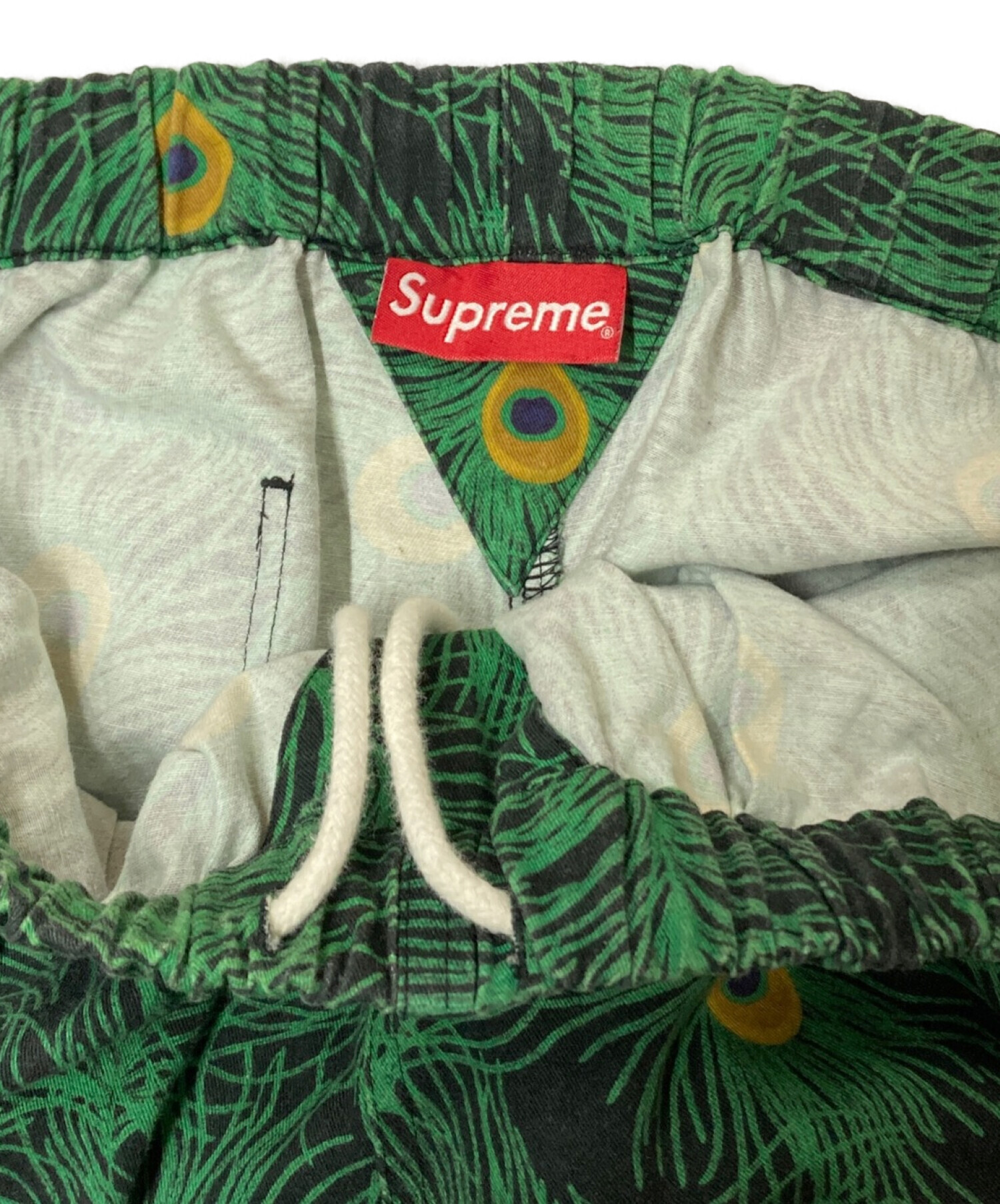 SUPREME (シュプリーム) PEACOCK PANTS グリーン サイズ:S