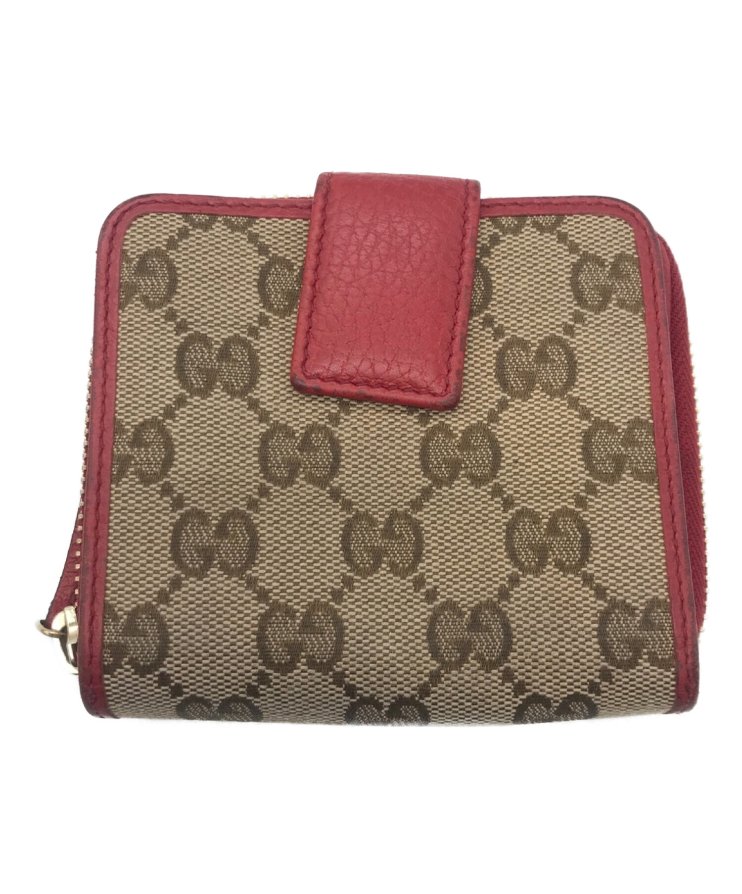 中古・古着通販】GUCCI (グッチ) GGキャンバス ラウンドジップ