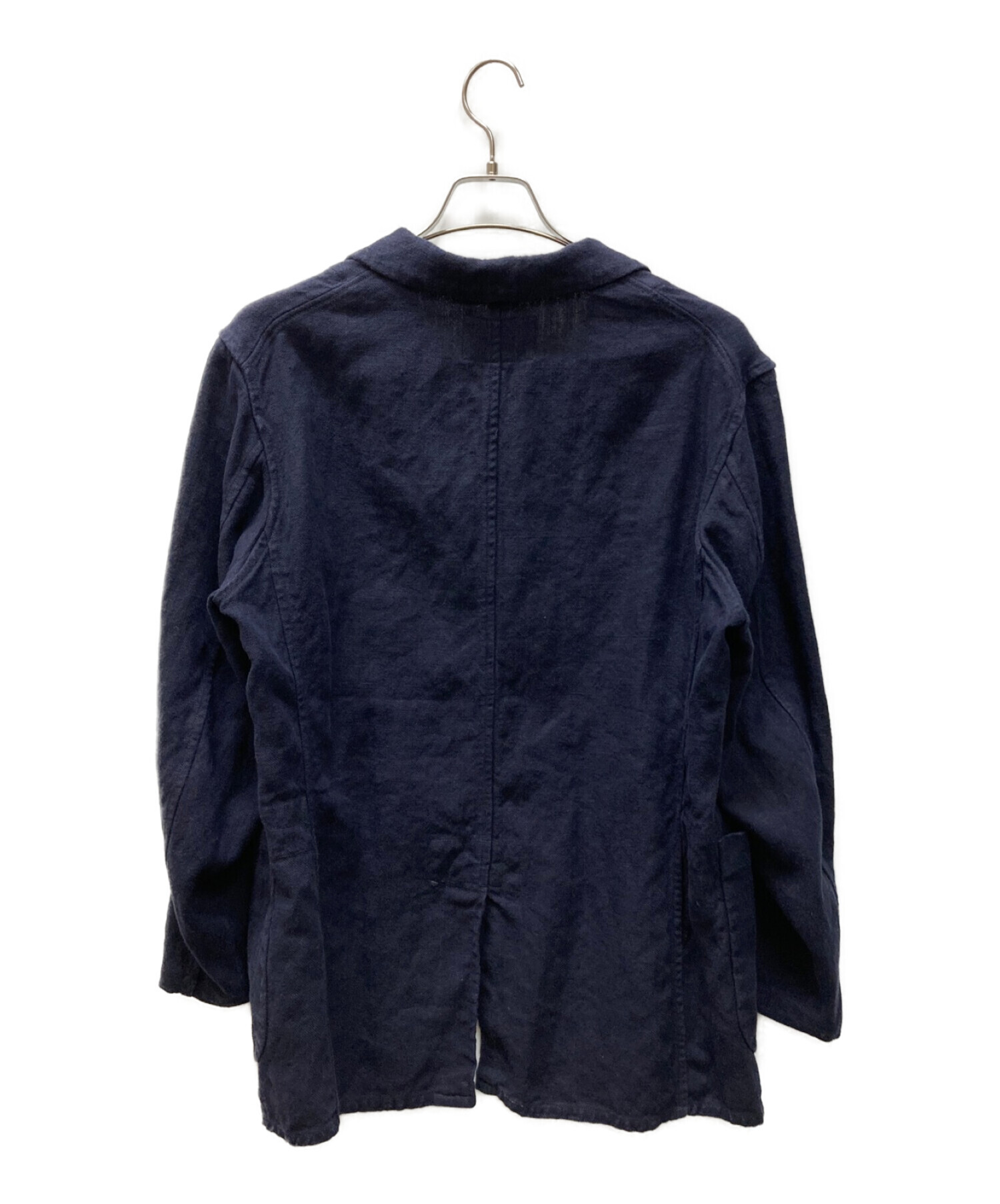 中古・古着通販】NIGEL CABOURN (ナイジェルケーボン) コットンリネンジャケット ネイビー サイズ:50｜ブランド・古着通販  トレファク公式【TREFAC FASHION】スマホサイト