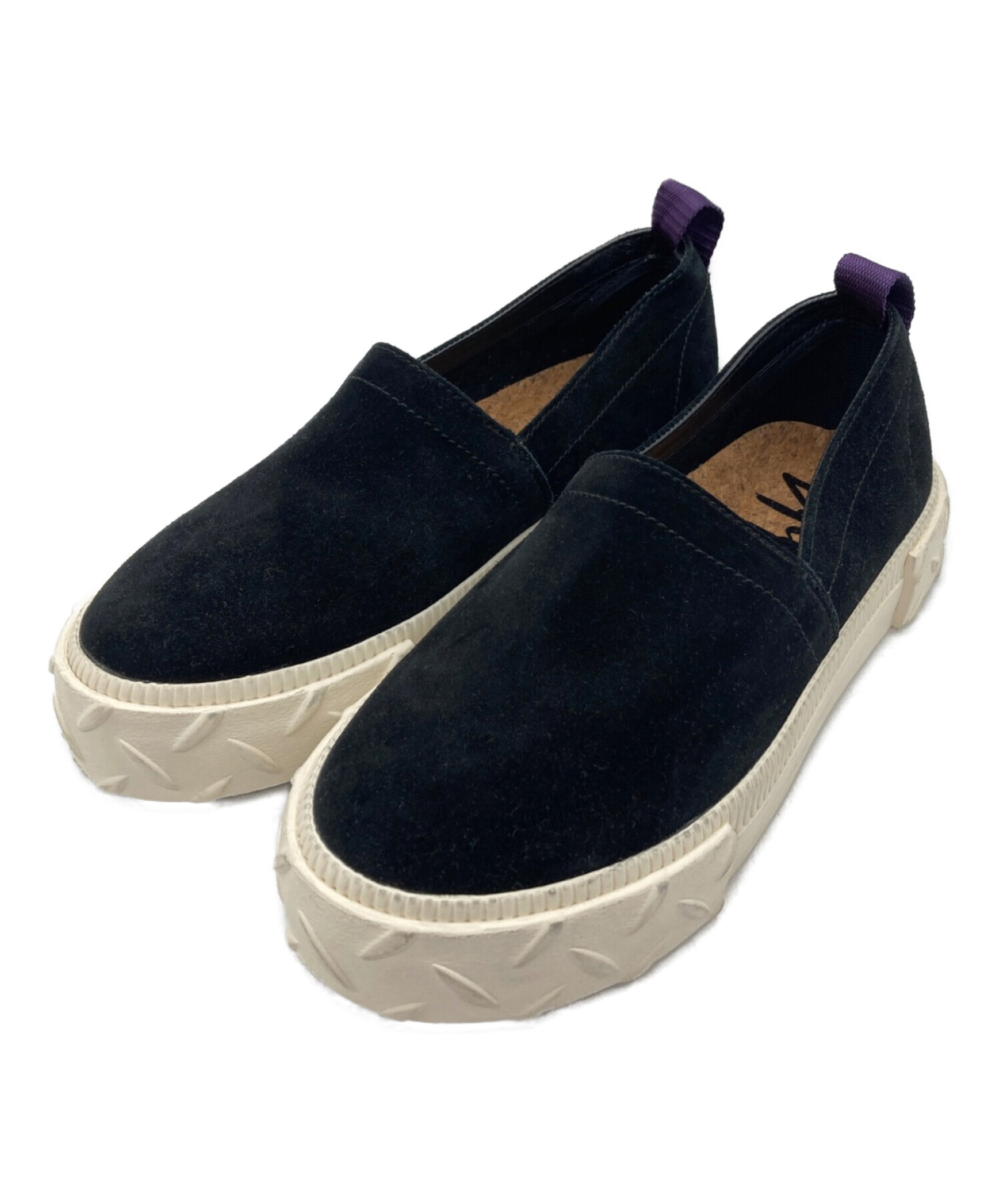 Eytys (エイティス) viper so suede スリッポン ブラック サイズ:38