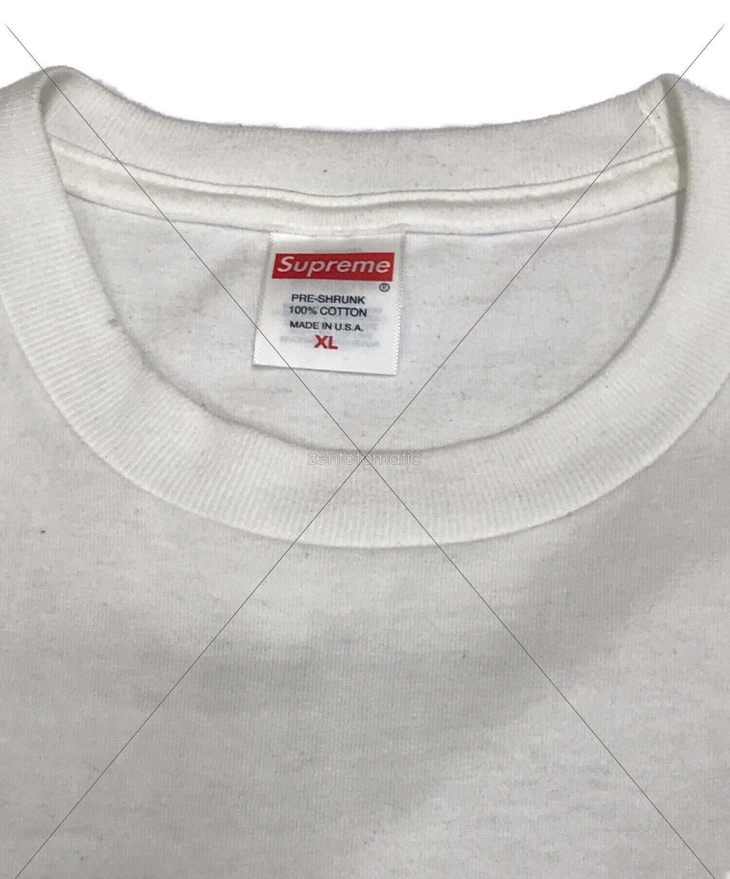 SUPREME (シュプリーム) Play Dead Tee ホワイト サイズ:XL