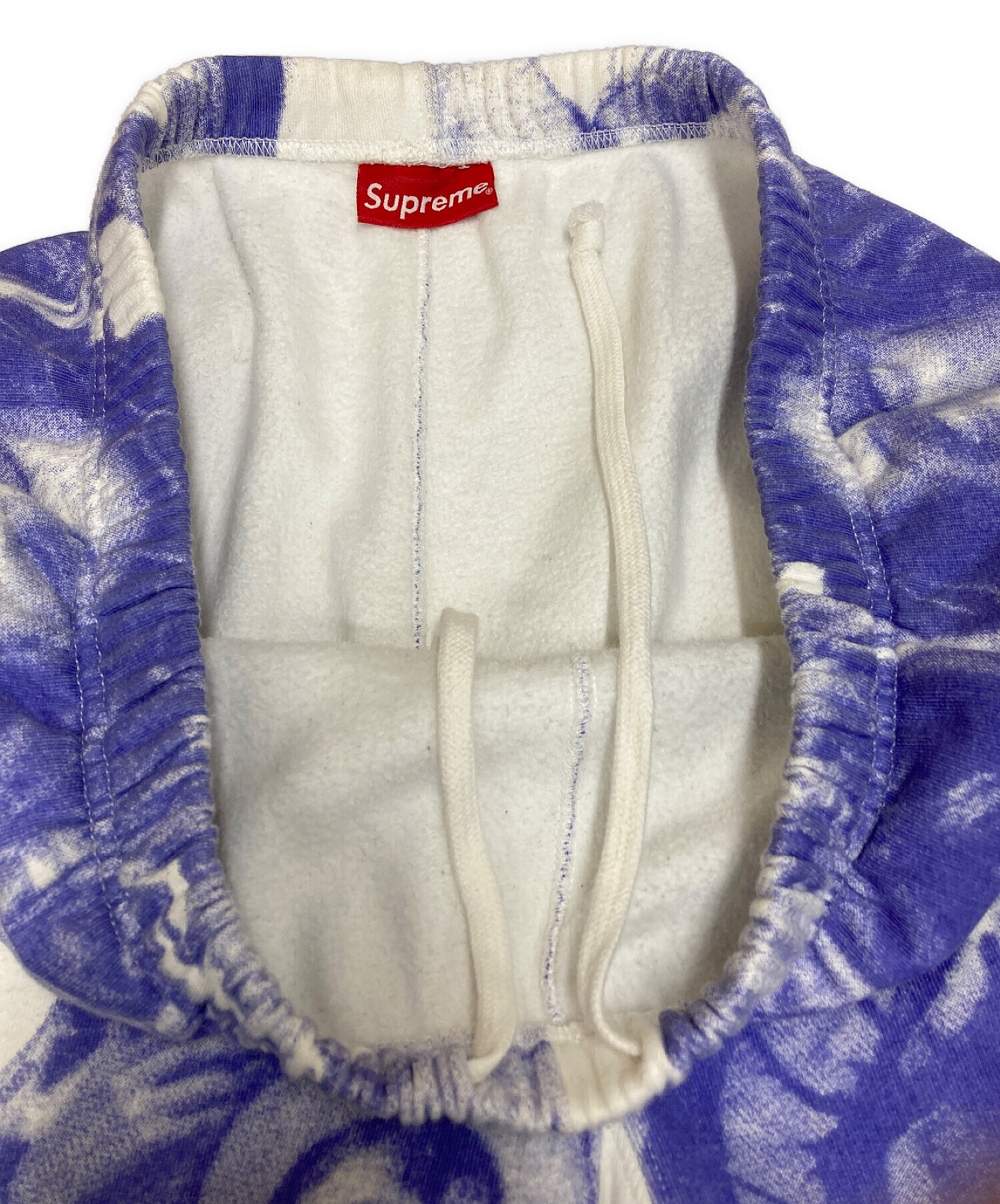 SUPREME (シュプリーム) Jesus and Mary Sweatpant パープル×ホワイト サイズ:M