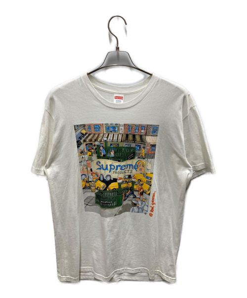 中古・古着通販】SUPREME (シュプリーム) Manhattan Tee ホワイト