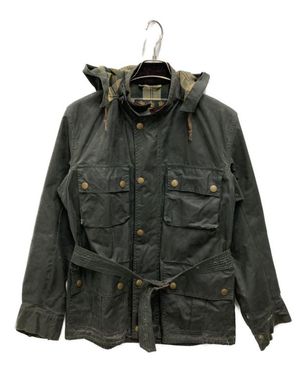 中古・古着通販】Barbour (バブアー) URSULA WAX JACKET オリーブ サイズ:38｜ブランド・古着通販  トレファク公式【TREFAC FASHION】スマホサイト