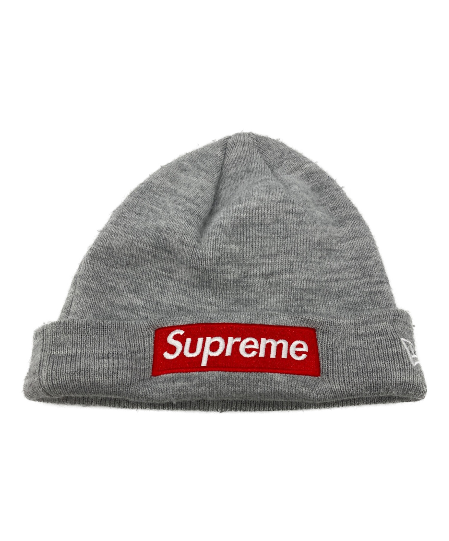 supreme box logo beanie gray 新品