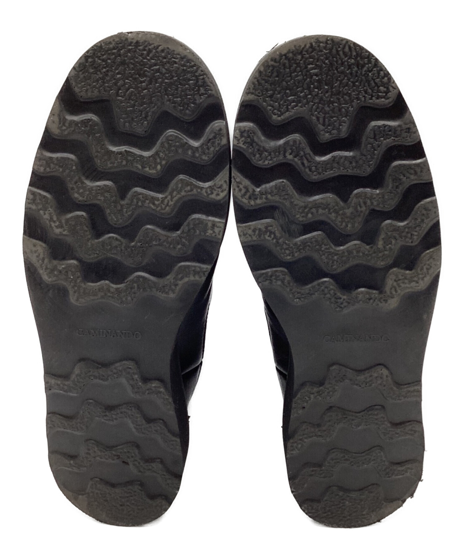 中古・古着通販】Caminando (カミナンド) TRECK SOLE BACK ZIP BOOTS ブラック サイズ:8｜ブランド・古着通販  トレファク公式【TREFAC FASHION】スマホサイト