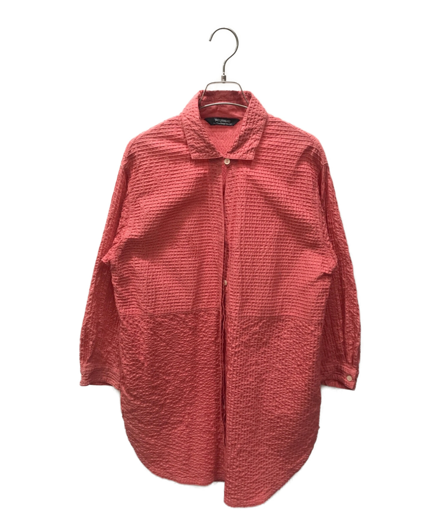YACCO MARICARD (ヤッコマリカルド) コットンデザインシャツ ピンク サイズ:1