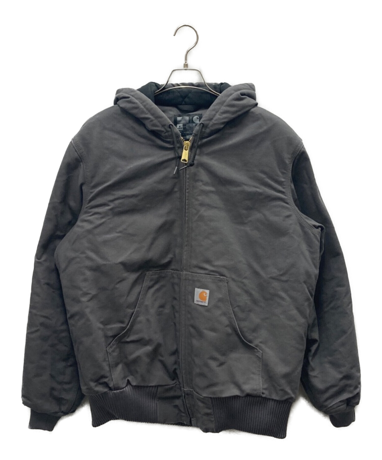 CarHartt (カーハート) DUCK ACTIVE JACKET THERMAL LINED グレー サイズ:M