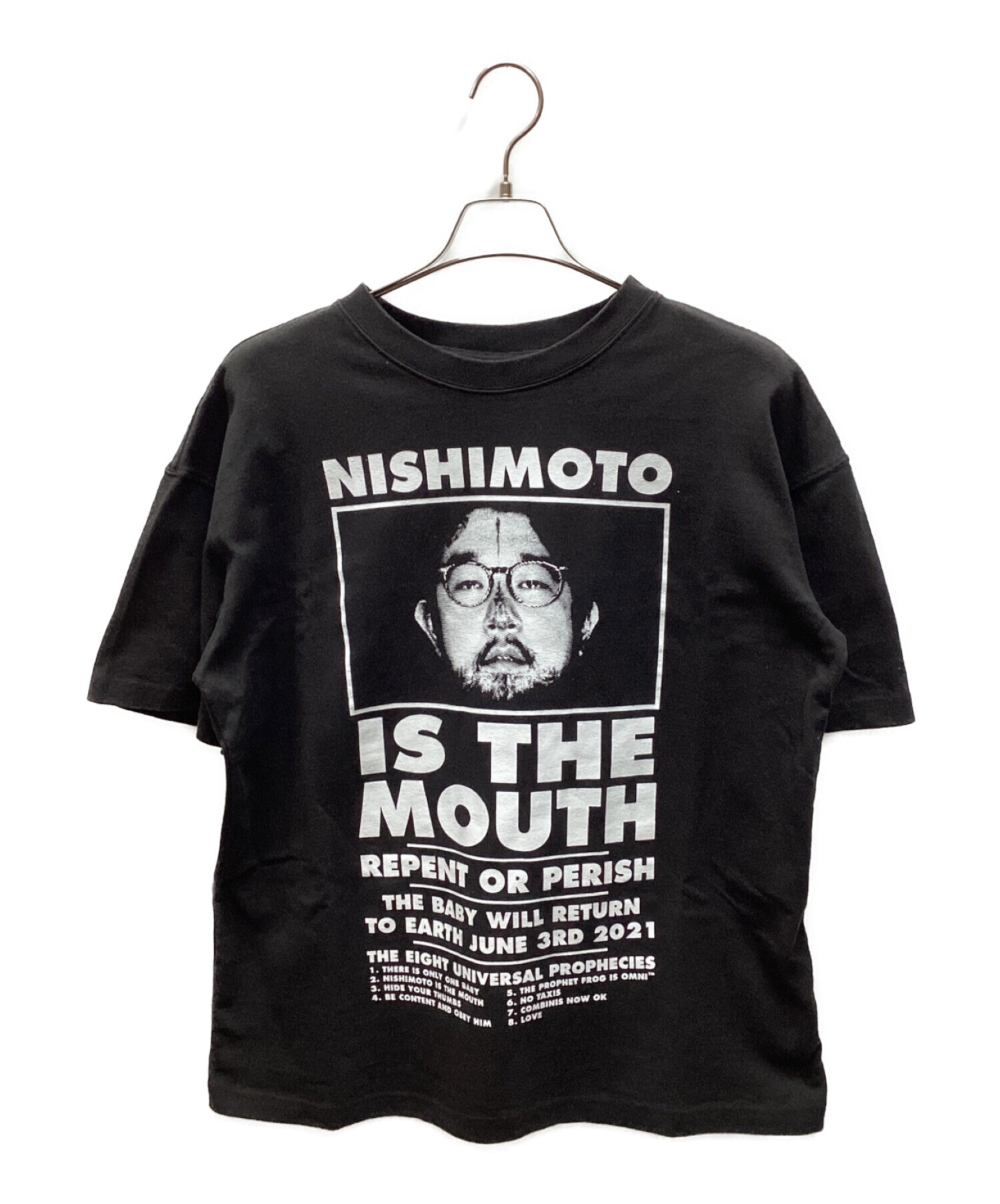 NISHIMOTO IS THE MOUTH (ニシモトイズザマウス) CLASSIC S/S TEE ブラック サイズ:L