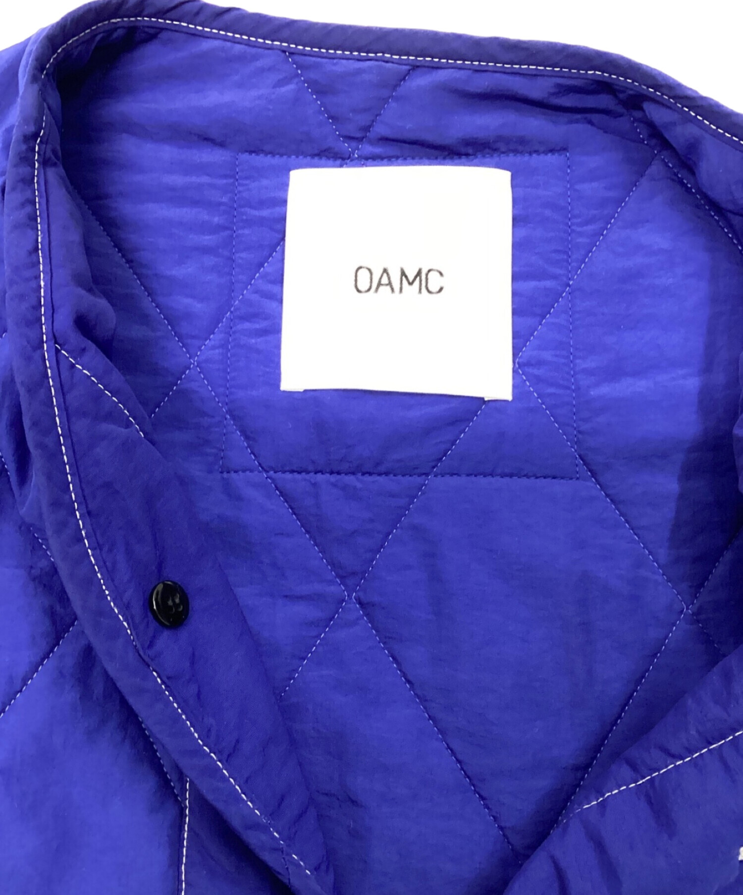 中古・古着通販】OAMC (オーエーエムシー) combat liner jacket ブルー