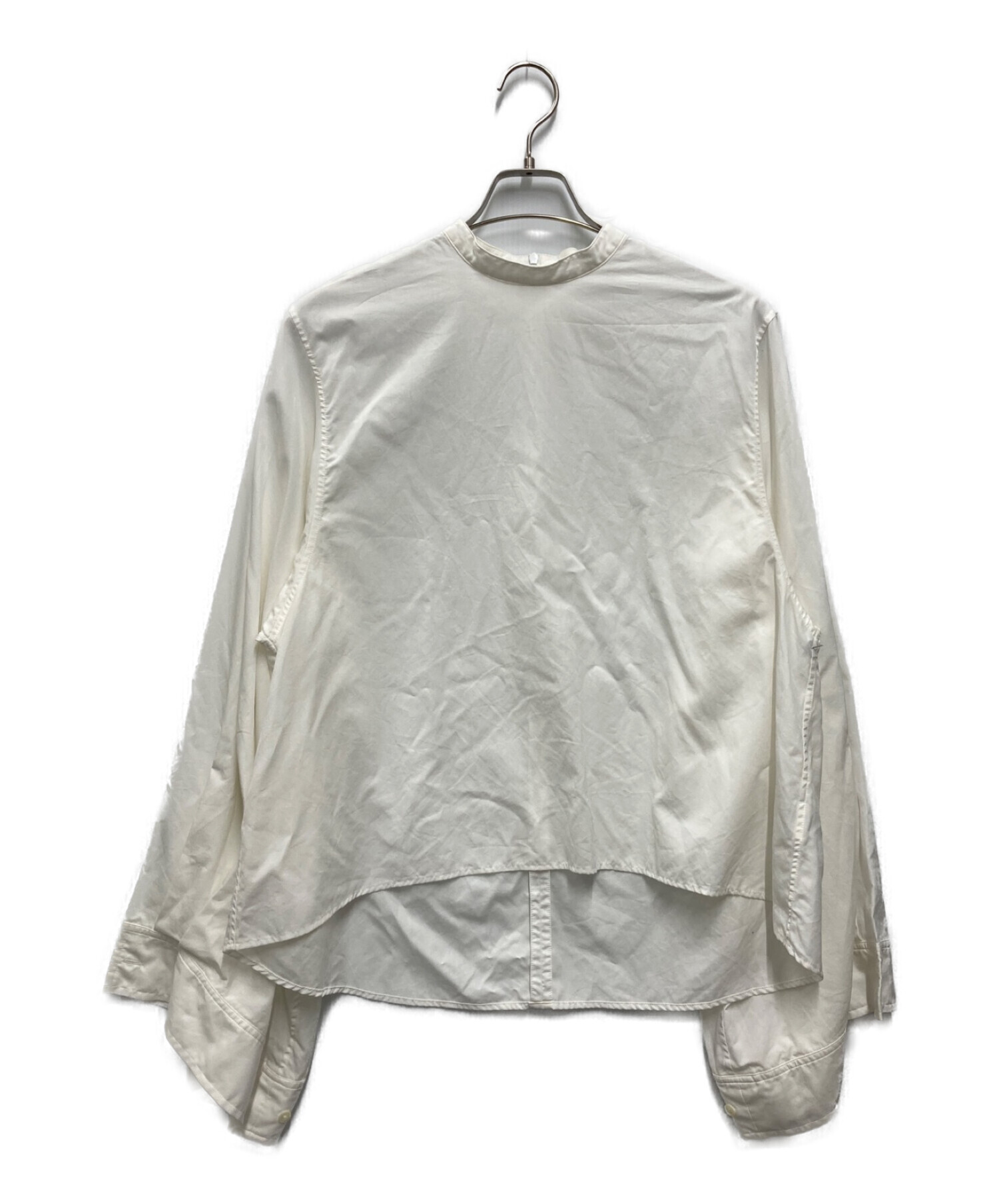 L'appartement (アパルトモン) No Collar Volume Sleeve Blouse ホワイト サイズ:FREE