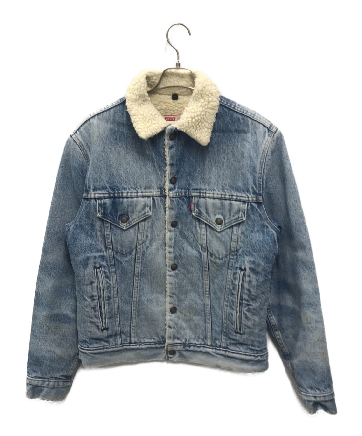 中古・古着通販】LEVI'S (リーバイス) ボアデニムジャケット ライト