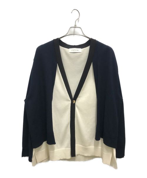 タグ付き新品。LAYERED CARDIGAN 黒 | karasica-vucica.hr