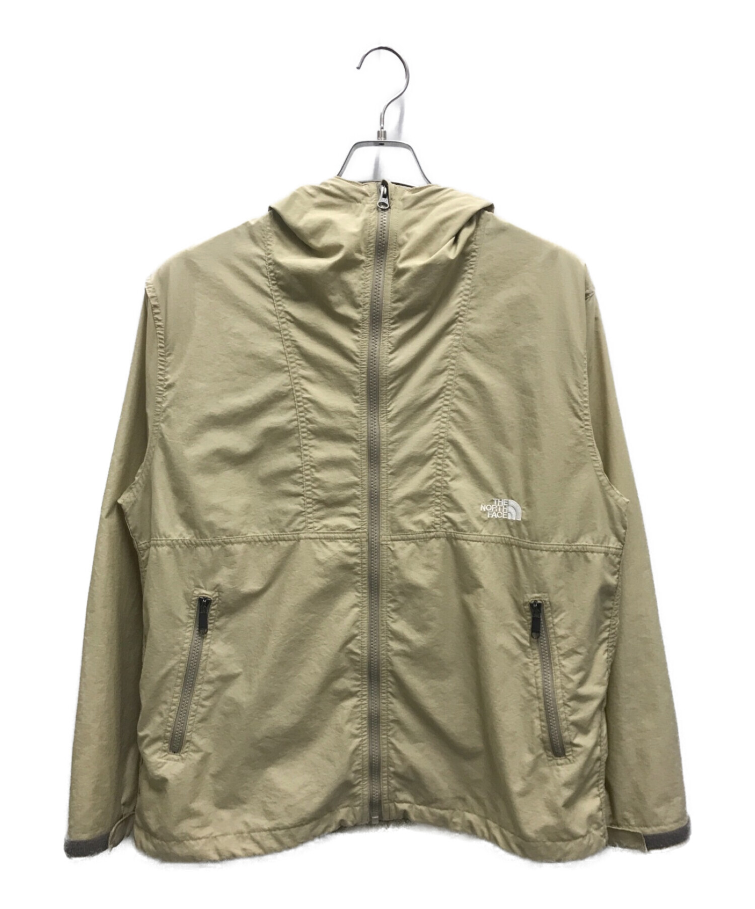 THE NORTH FACE (ザ ノース フェイス) コンパクトジャケット ベージュ サイズ:M