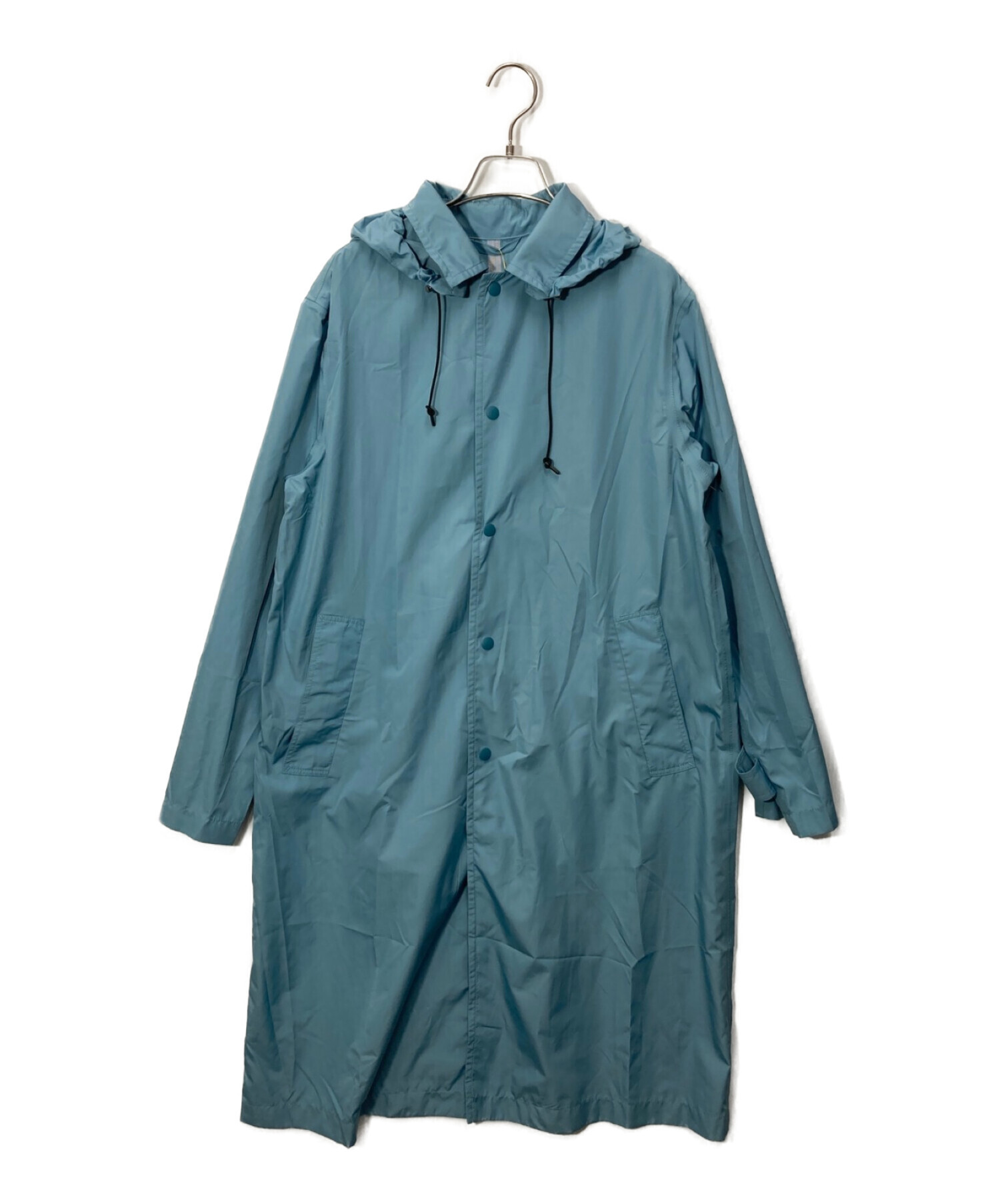 Traditional Weatherwear (トラディショナルウェザーウェア) パッカブル レインコート ブルー サイズ:M
