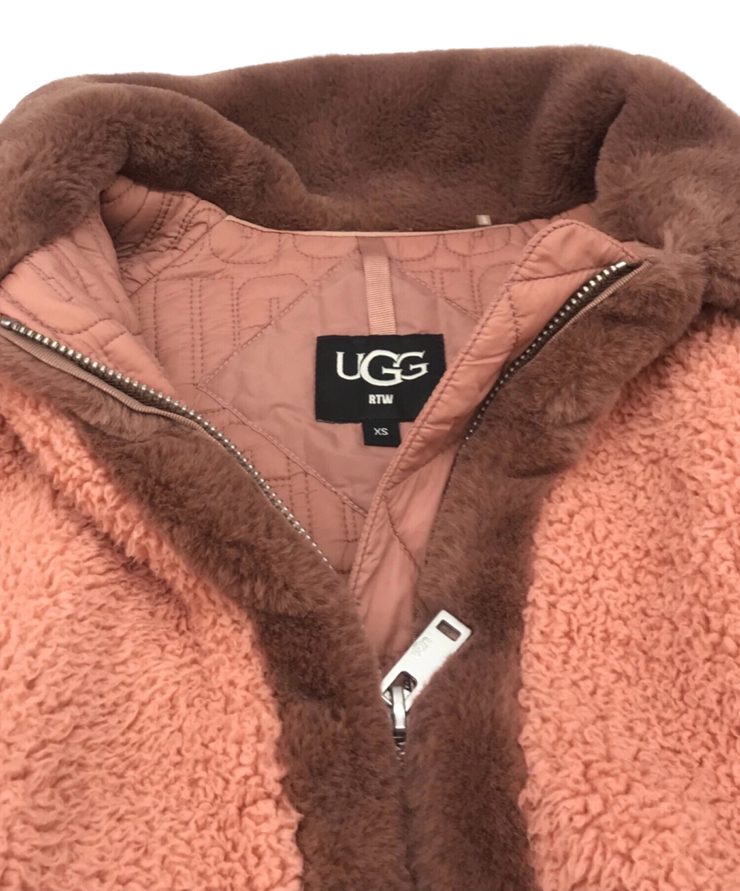 中古・古着通販】UGG (アグ) フェイクファーベースボールジャケット