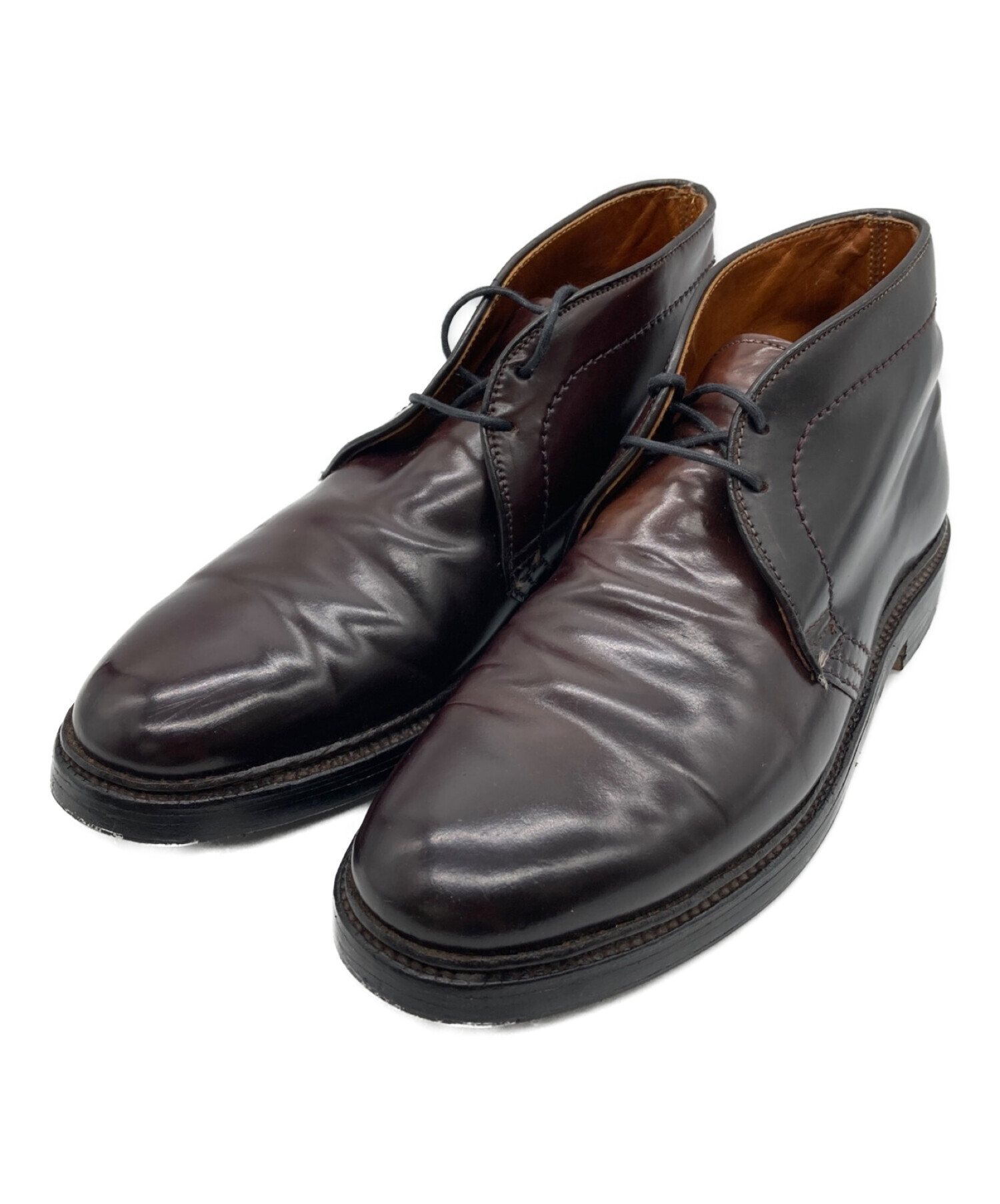 Alden (オールデン) CHUKKA BOOTS CORDOVAN ブラウン サイズ:6D