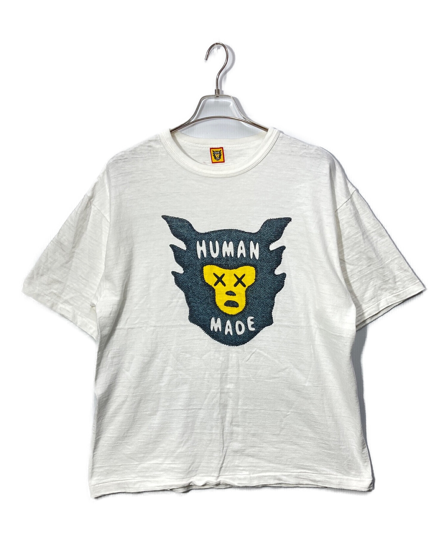 Tシャツ/カットソー(半袖/袖なし)HUMAN MADE KAWS T-SHRIT #2 "White" Lサイズ